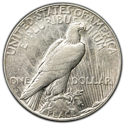 SOLD United States 1928-S $1 Peace Dollar Silver Coin - Cleaned