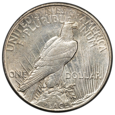 SOLD United States 1921 $1 Peace Dollar Silver Coin - AU