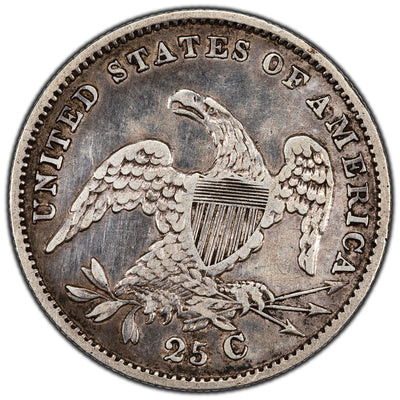 SOLD United States 1835 25 Cents Capped Bust Quarter Silver Coin