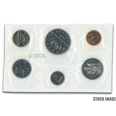 Canada 1985 6-Coin PL Proof-Like Mint Coin Set - Plastic Only