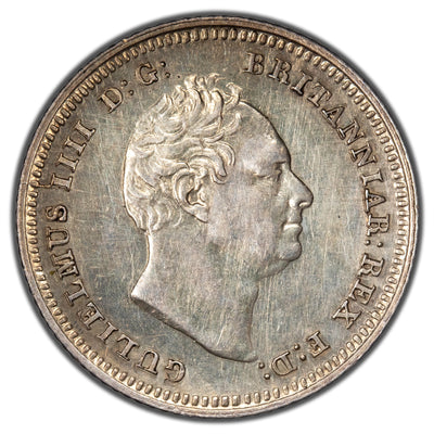 Great Britain 1837 Four Pence Silver Coin