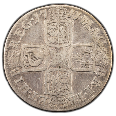 SOLD Great Britain 1711 Shilling Silver Coin KM #523