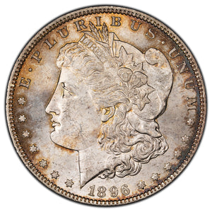 SOLD United States 1896 $1 Morgan Dollar Silver Coin