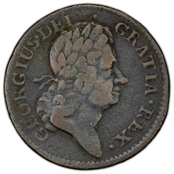 Ireland 1723 1/2d Half Penny Coin S-6601