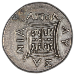 Ancient Greece Illyria 250-248 BC Maarkos AR Drachm Coin SNG Cop. 385