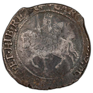SOLD Great Britain 1634-40 Group III Charles I Halfcrown Hammered Silver Coin