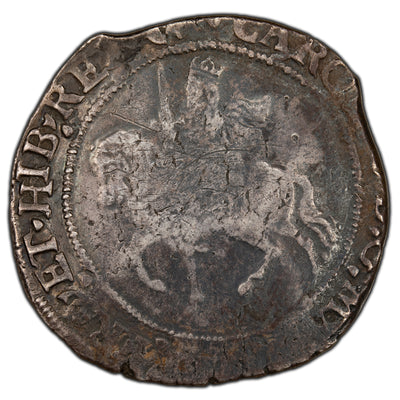 SOLD Great Britain 1634-40 Group III Charles I Halfcrown Hammered Silver Coin