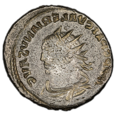Ancient Rome Imperial Valerian I Brockage Antoninianus 4.22gr 23mm