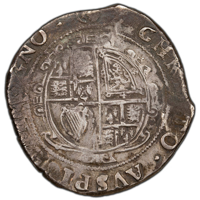 SOLD Great Britain 1634-40 Group III Charles I Halfcrown Hammered Silver Coin