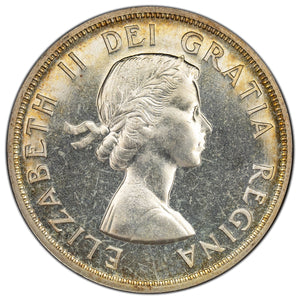 SOLD Canada 1957 $1 Silver Dollar Coin - Choice Proof Like