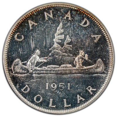 Canada 1951 Arnprior $1 Silver Dollar Coin - Uncirculated