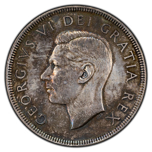 SOLD Canada 1949 $1 Silver Dollar Coin - Cleaned