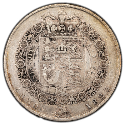 SOLD Great Britain 1823 Half Crown Silver Coin