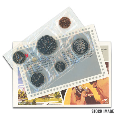 Canada 1986 6-Coin PL Proof-Like Mint Coin Set - Envelope + COA