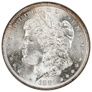 SOLD United States 1881-S $1 Morgan Dollar Silver Coin