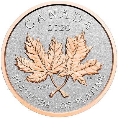 Canada 2020 $300 Maple Leaf Forever .9999 Pure Platinum Coin