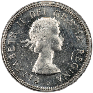 SOLD Canada 1964 XWL 5 Cents Nickel Coin - Choice Uncirculated