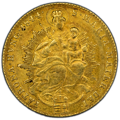 SOLD Hungary 1844 One Ducat Gold Coin