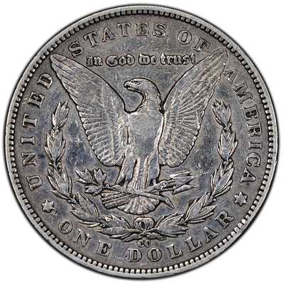 SOLD United States 1891-CC Carson City $1 Morgan Silver Dollar Coin - Cleaned