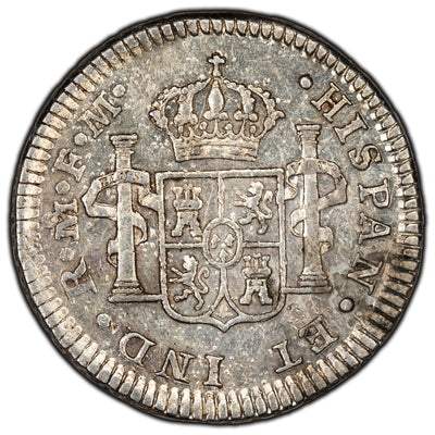 Mexico 1773 Mo-Fm 1/2 Real Silver Coin