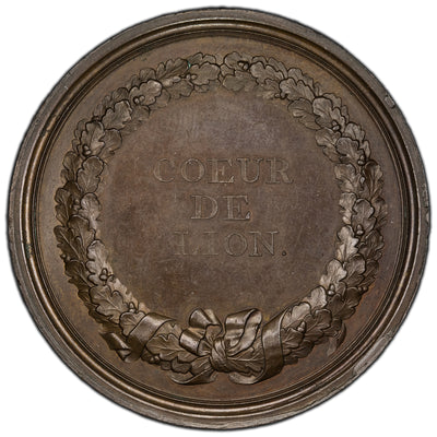 Great Britain 1805 Sidney Smith Promoted Medal 54mm Eimer 971