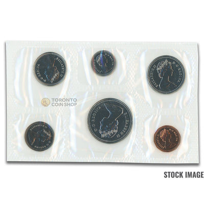 Canada 1986 6-Coin PL Proof-Like Mint Coin Set - Plastic Only