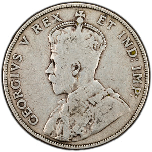 SOLD Canada 1911 50 Cents Half Dollar Silver Coin - VG-8