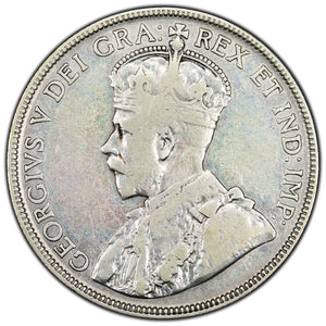SOLD Canada 1936 50 Cents Half Dollar Silver Coin - Cleaned