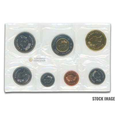 Canada 1998 Winnipeg 7-Coin PL Proof-Like Mint Coin Set - Plastic Only