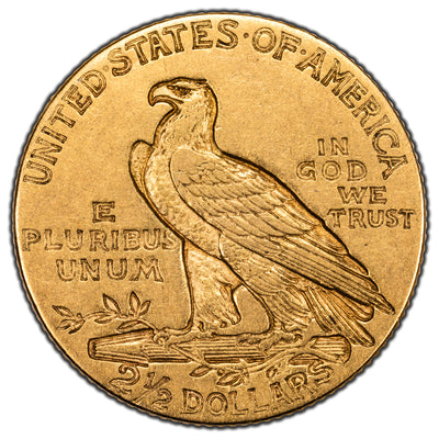 SOLD United States 1910 $2 1/2 Quarter Eagle Gold Coin