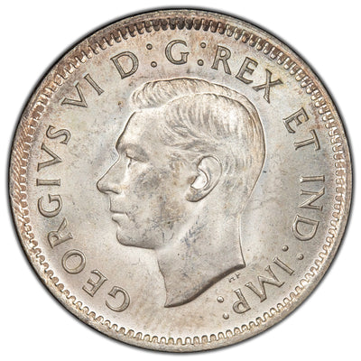 Canada 1940 10 Cents Dime Silver Coin - Choice Uncirculated