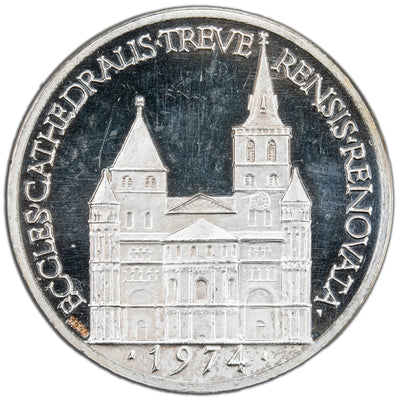 Germany Trier 1974 .999 Silver Medallion