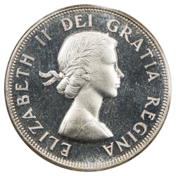 Canada 1960 50 Cents Half Dollar Proof Like Silver Coin - PL-67 Heavy Cameo