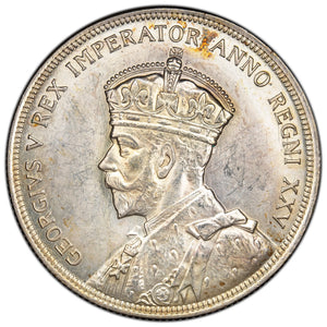 SOLD Canada 1935 $1 Silver Dollar Coin First Year of Issue! - AU +