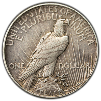 SOLD United States 1921 $1 Peace Dollar Silver Coin
