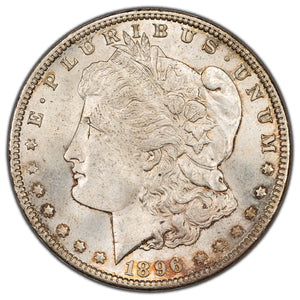 SOLD United States 1896 $1 Morgan Silver Dollar Coin