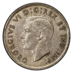 SOLD Canada 1937 $1 Silver Dollar Coin - EF/AU