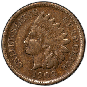 SOLD United States 1909-S 1 Cent Indian Head Penny Coin - Scratch