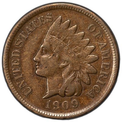 SOLD United States 1909-S 1 Cent Indian Head Penny Coin - Scratch