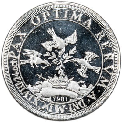 Germany Munster 1981 Replica Thaler Silver Coin