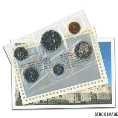 Canada 1987 6-Coin PL Proof-Like Mint Coin Set - Envelope + COA