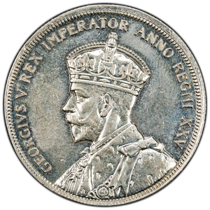 SOLD Canada 1935 $1 Silver Dollar Coin - First Year of Issue - Cleaned