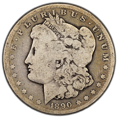 United States 1890-CC Carson City $1 Morgan Silver Dollar Coin