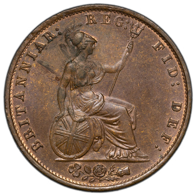 Great Britain 1853 1/2 Half Penny Coin