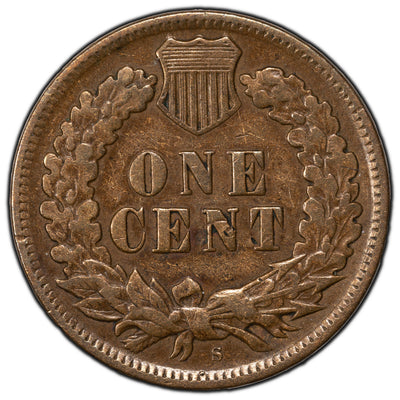SOLD United States 1909-S 1 Cent Indian Head Penny Coin - Scratch