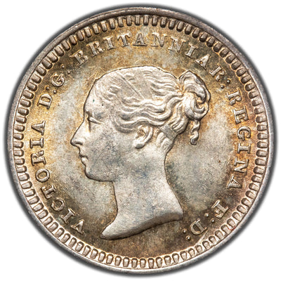 Great Britain 1839 1 1/2 Pence Silver Coin