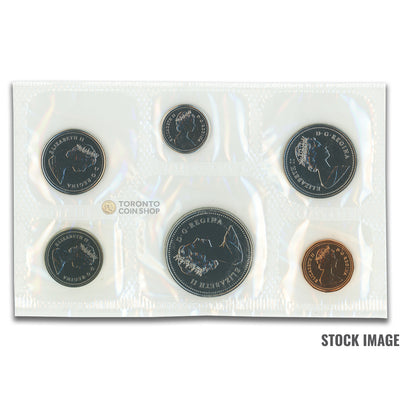 Canada 1987 6-Coin PL Proof-Like Mint Coin Set - Plastic Only