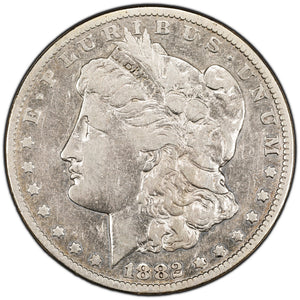 SOLD United States 1882-CC $1 Morgan Dollar Silver Coin - Cleaned