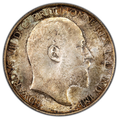 Great Britain 1902 Florin Silver Coin - Choice Uncirculated