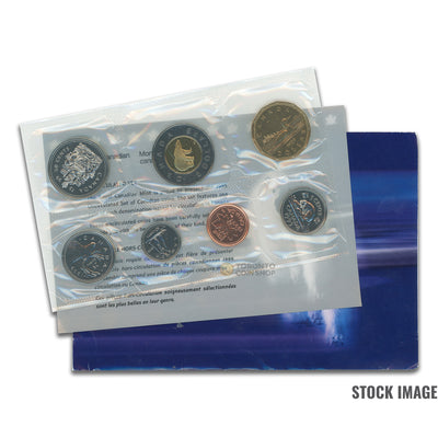 Canada 1999 Polar Bear 7-Coin PL Proof-Like Mint Coin Set - Envelope + COA